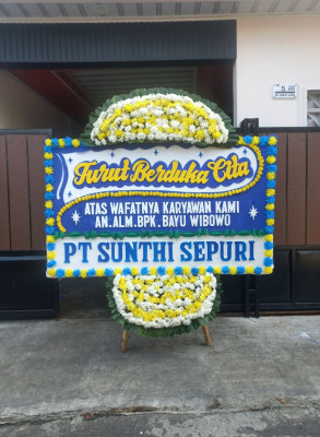 Papan Bunga Duka di Kepahiang