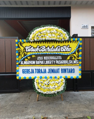 Papan Bunga Duka di Kepahiang