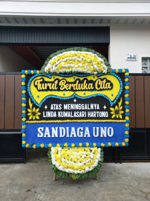 Papan Bunga Duka di Kepahiang
